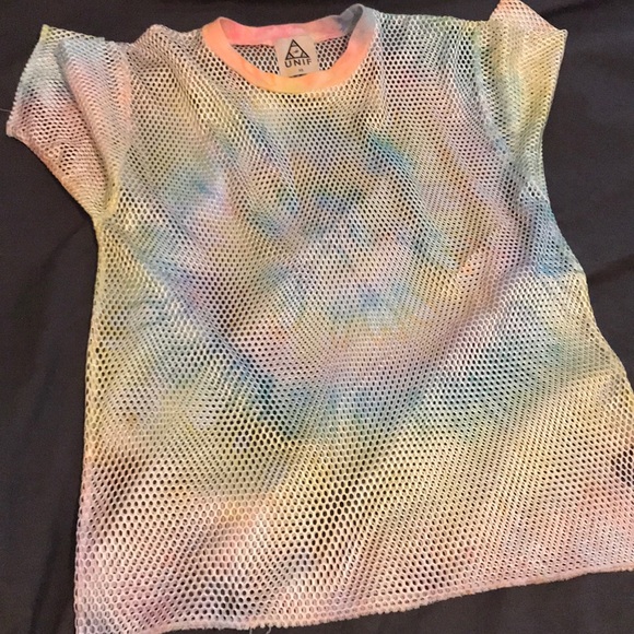 UNIF Relapse Tie Dye Mesh T-Shirt - Picture 9 of 11